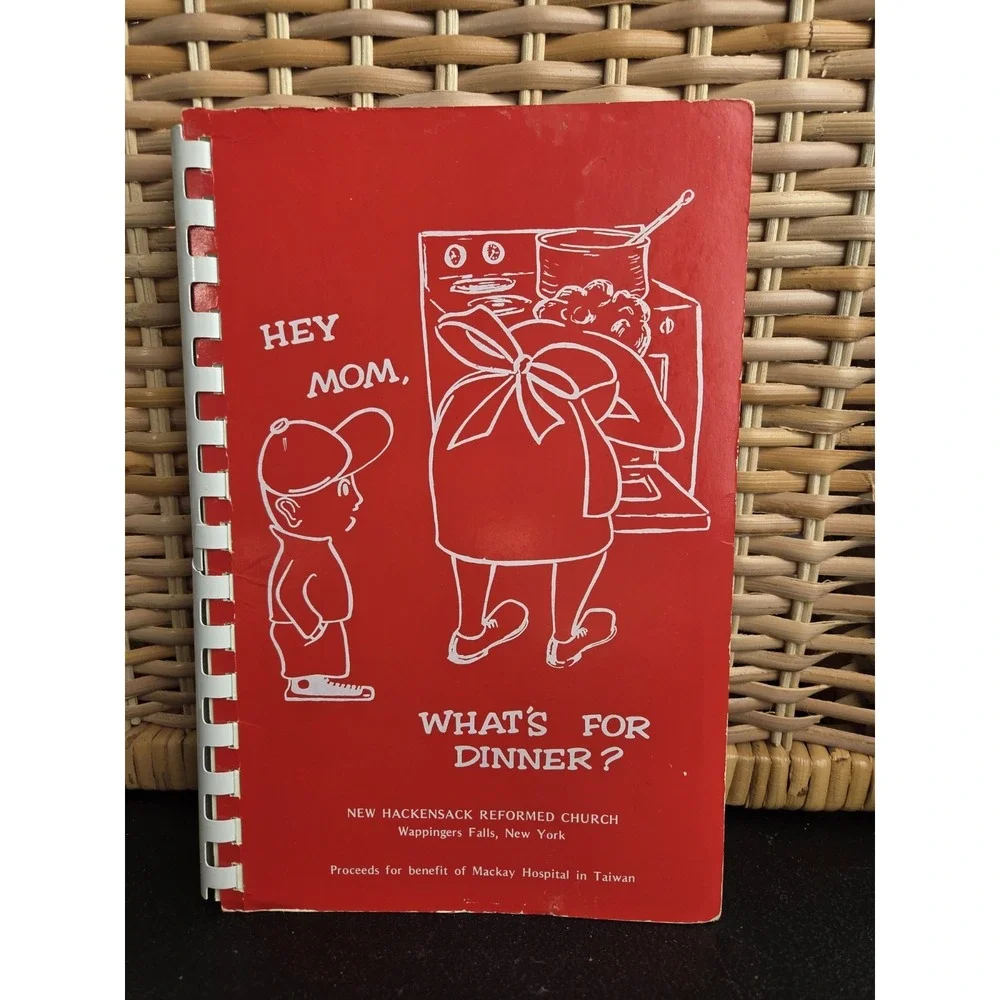 New Hackensack Reformed Church Cookbook Wappingers Falls, New York Vintage‎
